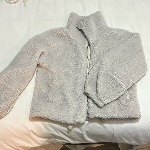 Lululemon fuzzy jacket